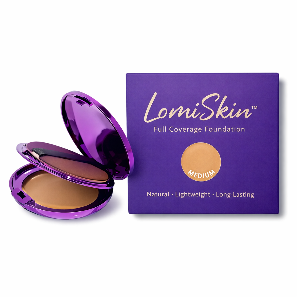 LomiSkin™ Full Coverage Foundation – All-Day Flawless