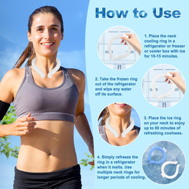 ❄️ ChillHalo™ – Your Personal Cooling Ring for Instant Heat Relief