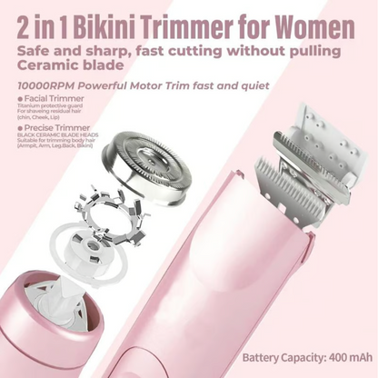 Comfort 2 in 1 Electric Lady Shaver