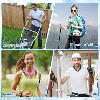 ❄️ ChillHalo™ – Your Personal Cooling Ring for Instant Heat Relief