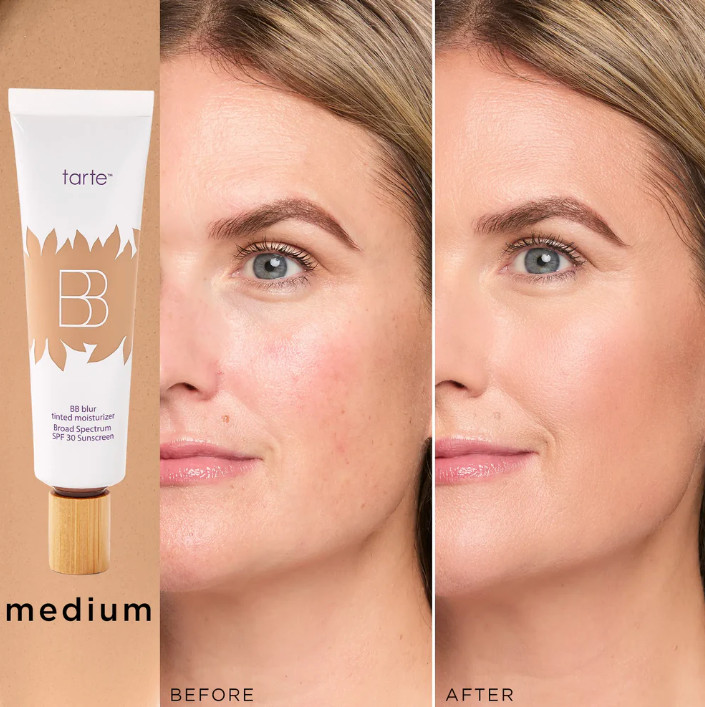 BB Blur Tinted Moisturizer SPF 30+ (Included Brush)