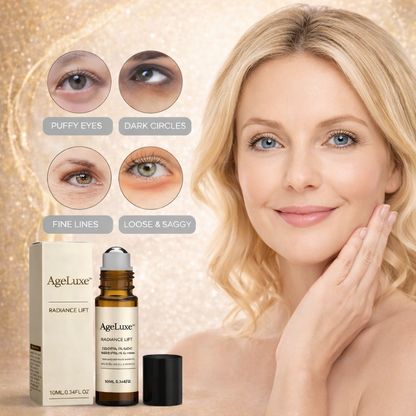 Lightweight anti aging rolling serum suitable for daily skincare routine