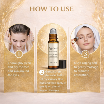 How to use anti aging rolling serum with roller ball applicator