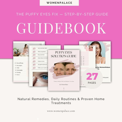 Eyelid lift results with instant treatment featured in the puffy eyes guide PDF