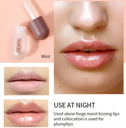 Luxury lip serum enhancing smile and boosting confidence