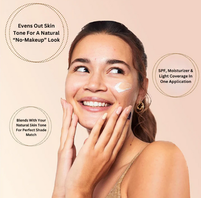 GlowFlawless™ CC Cream instantly blurs pores for a flawless, smooth skin appearance.