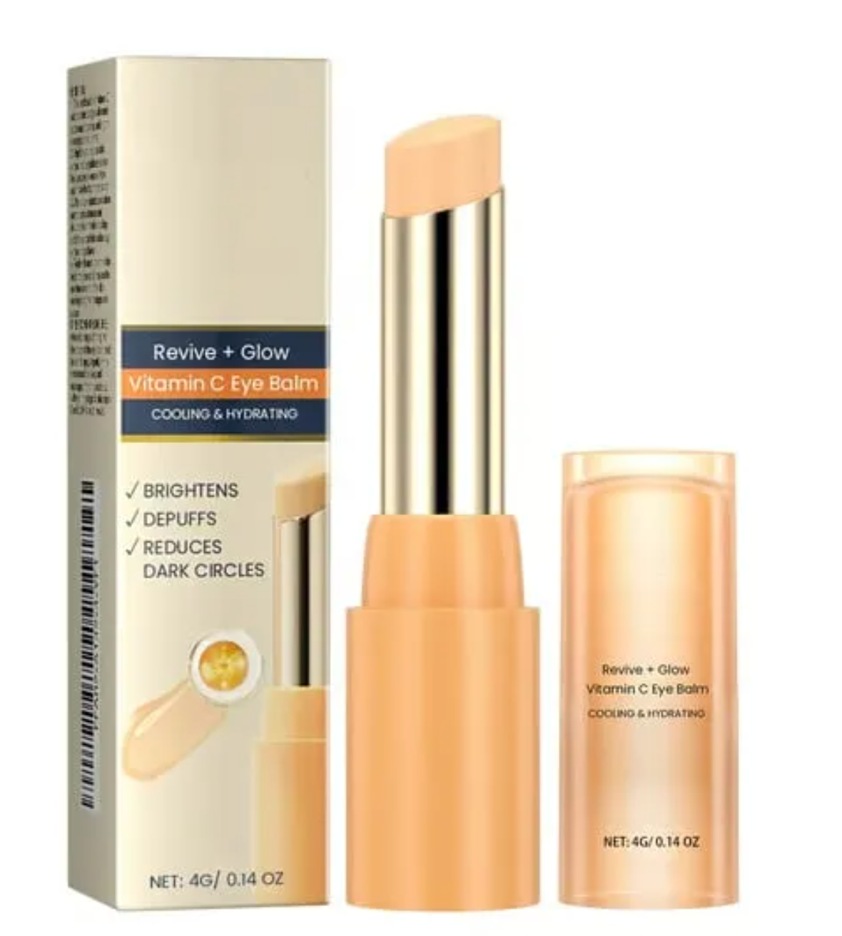 Eye Balm with Vitamin C brightens and reduces puffiness ✨