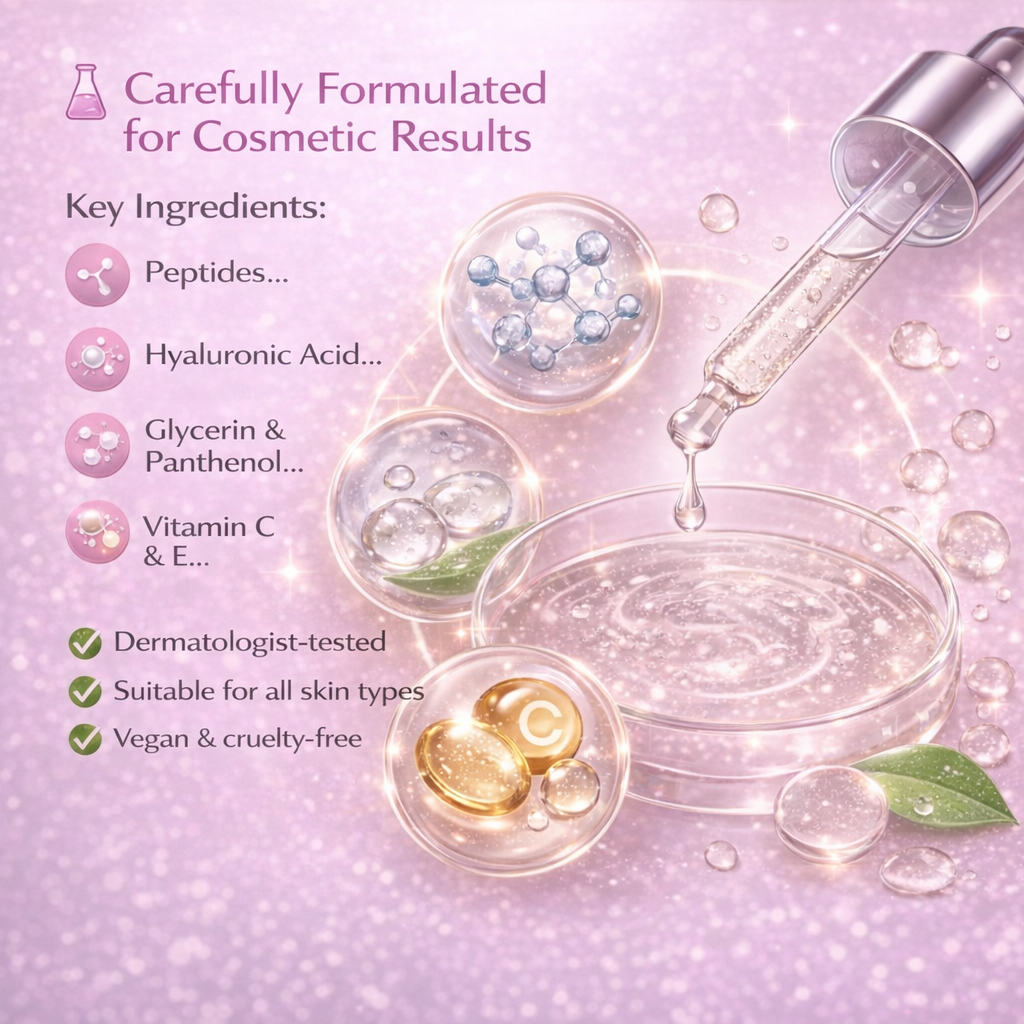 Eye cream formula featuring peptides and hyaluronic acid to support a smoother and more hydrated under-eye appearance